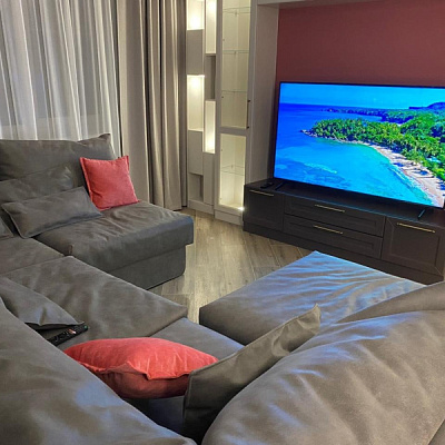 Угловой модульный бескаркасный диван: индивидуальный заказ  - отзыв с фото. 5/5